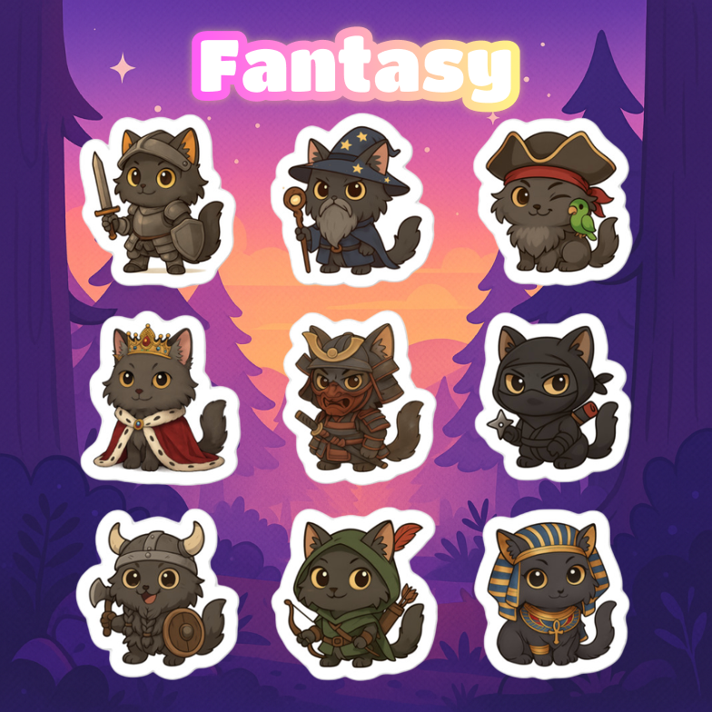 Custom Pet Stickers - From Your Photo