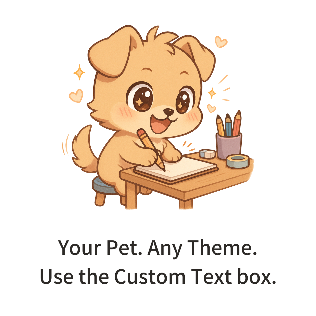 Custom Pet Stickers - From Your Photo
