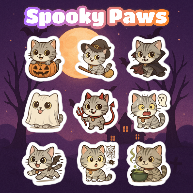 Custom Pet Stickers - From Your Photo
