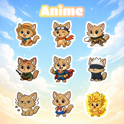 Custom Pet Stickers - From Your Photo