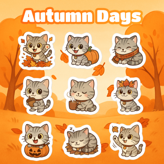 Autumn Pet Magnets - From Your Photo