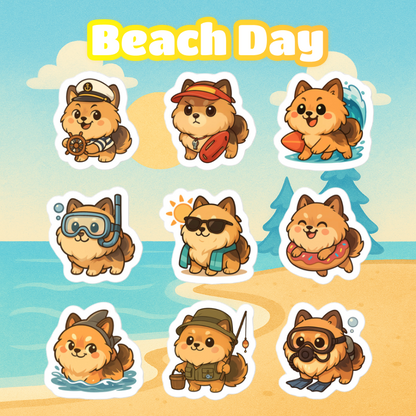 Custom Pet Stickers - From Your Photo