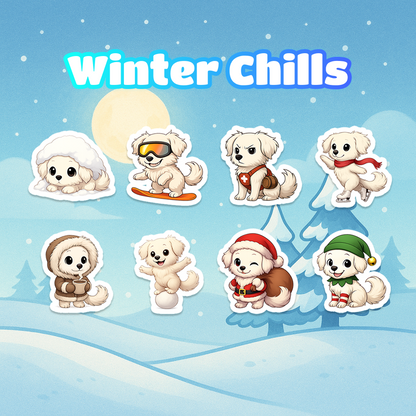 Monthly Pet Stickers - From Your Photo