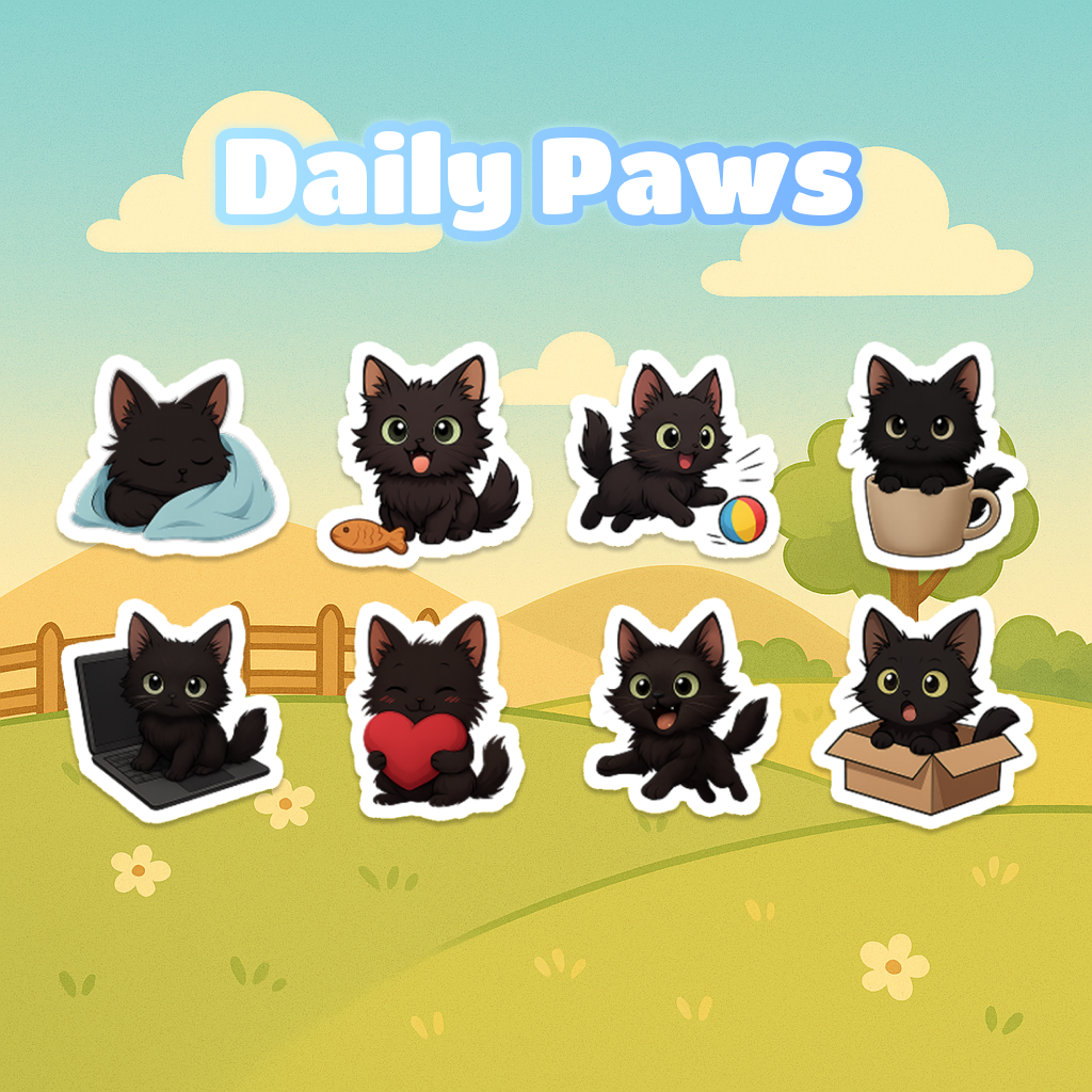 Monthly Pet Stickers - From Your Photo