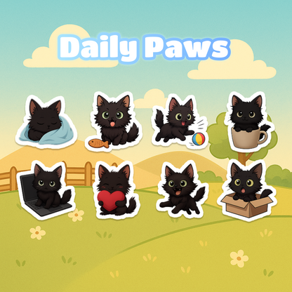 Monthly Pet Stickers - From Your Photo