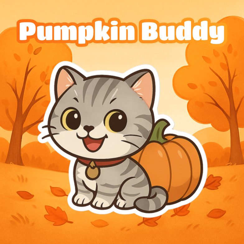 Autumn Pet Magnets - From Your Photo