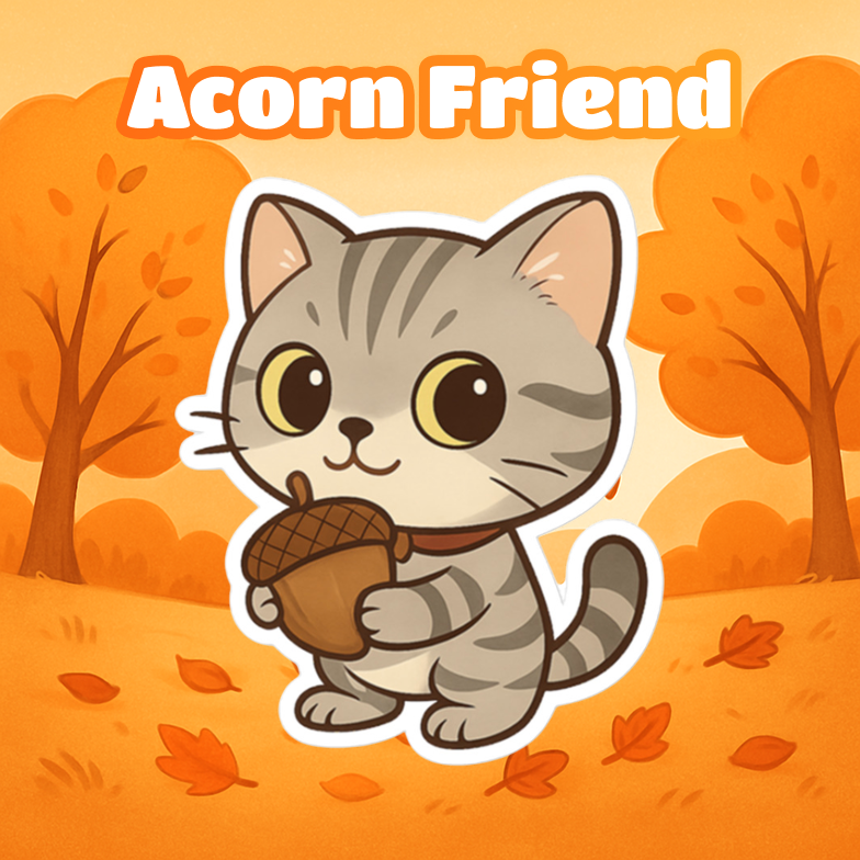 Autumn Pet Magnets - From Your Photo