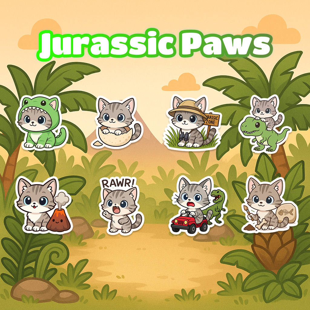 Monthly Pet Stickers - From Your Photo