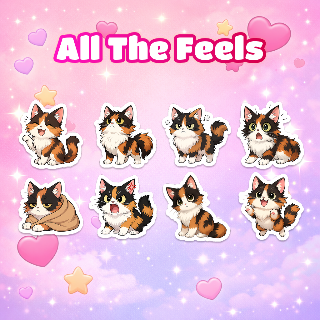 Monthly Pet Stickers - From Your Photo