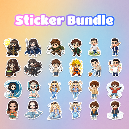 Turn People Into Stickers - From Your Photo