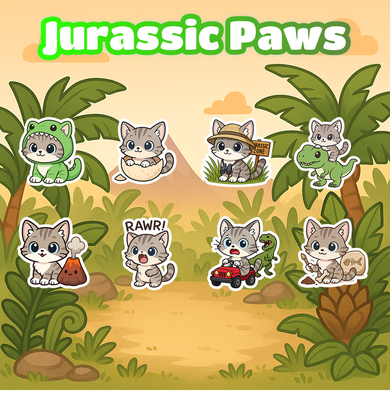 Custom Pet Stickers - From Your Photo