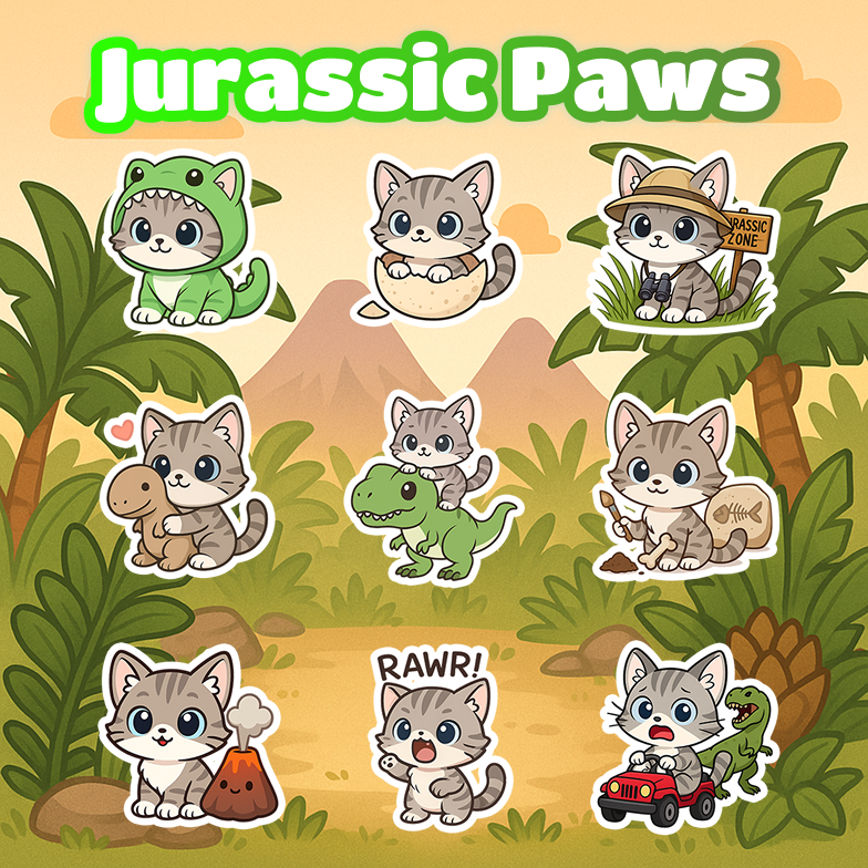 Custom Pet Stickers - From Your Photo