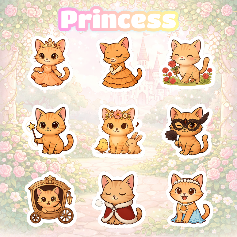 Custom Pet Stickers - From Your Photo