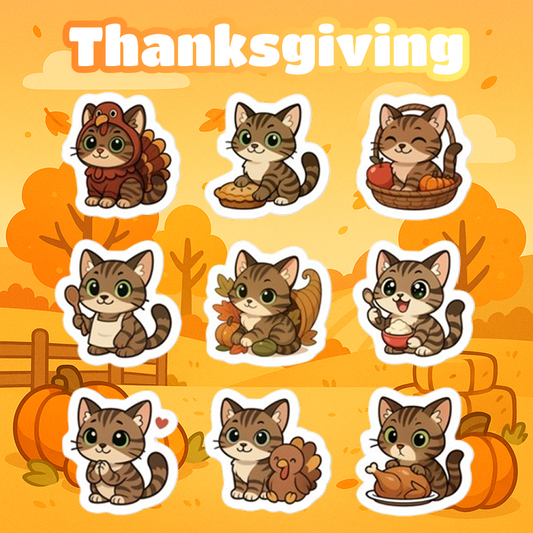 Thanksgiving Pet Magnets - From Your Photo